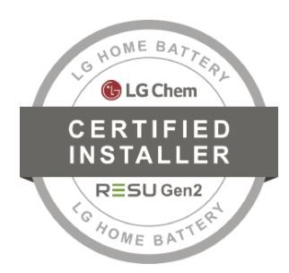 certified installer